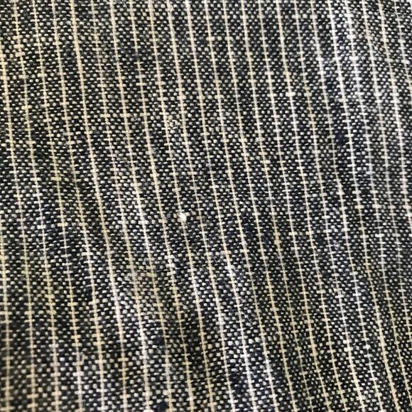 Talbots Linen Elastic Waist Pull-On Pants Pockets Pinstripe Beach Plus Size 22WP - Picture 11 of 12